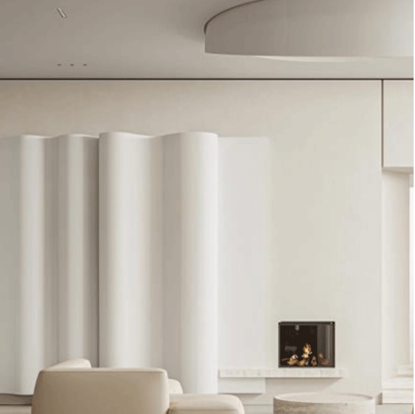 繁华融于简，五色藏于白